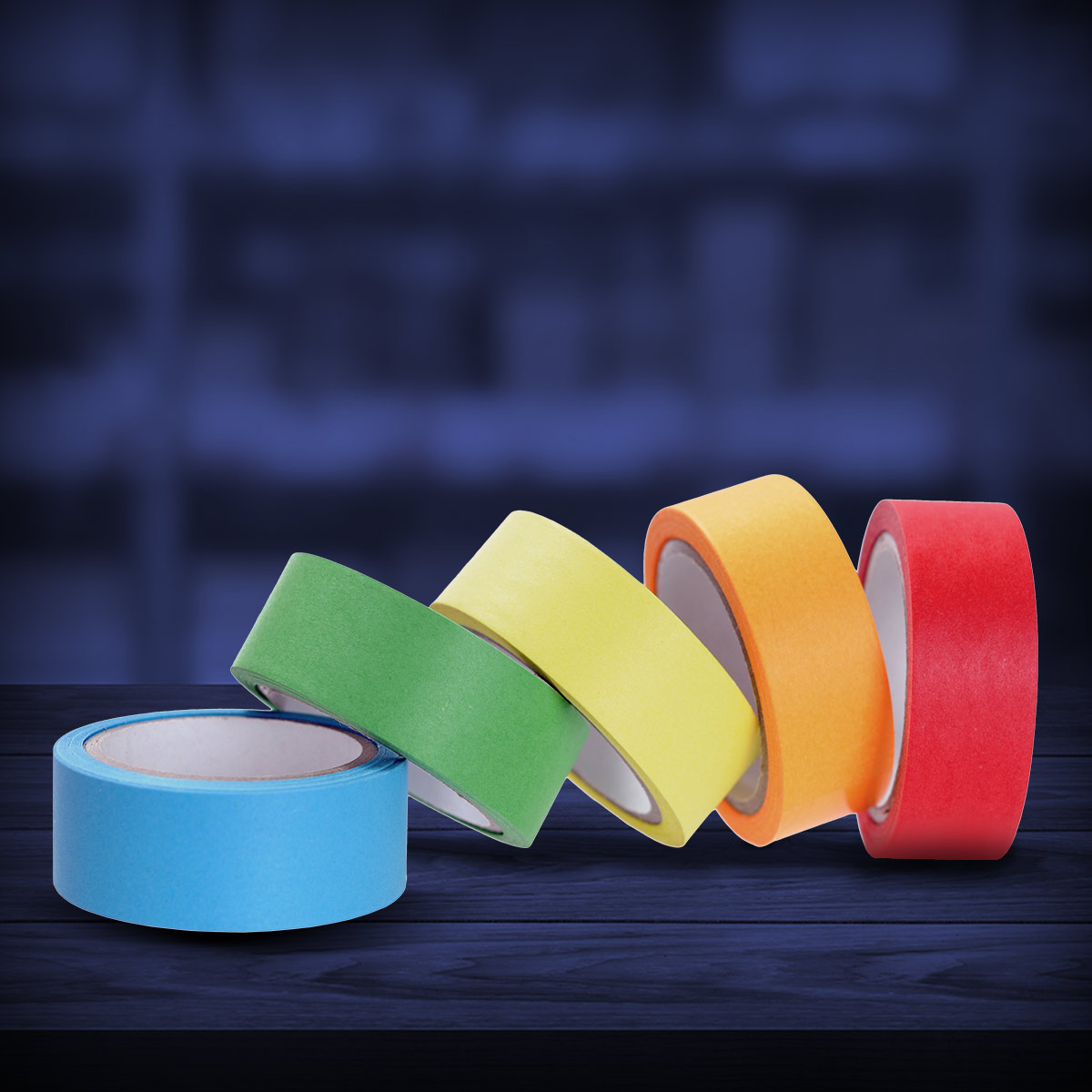 Cinta Adhesiva de Colores