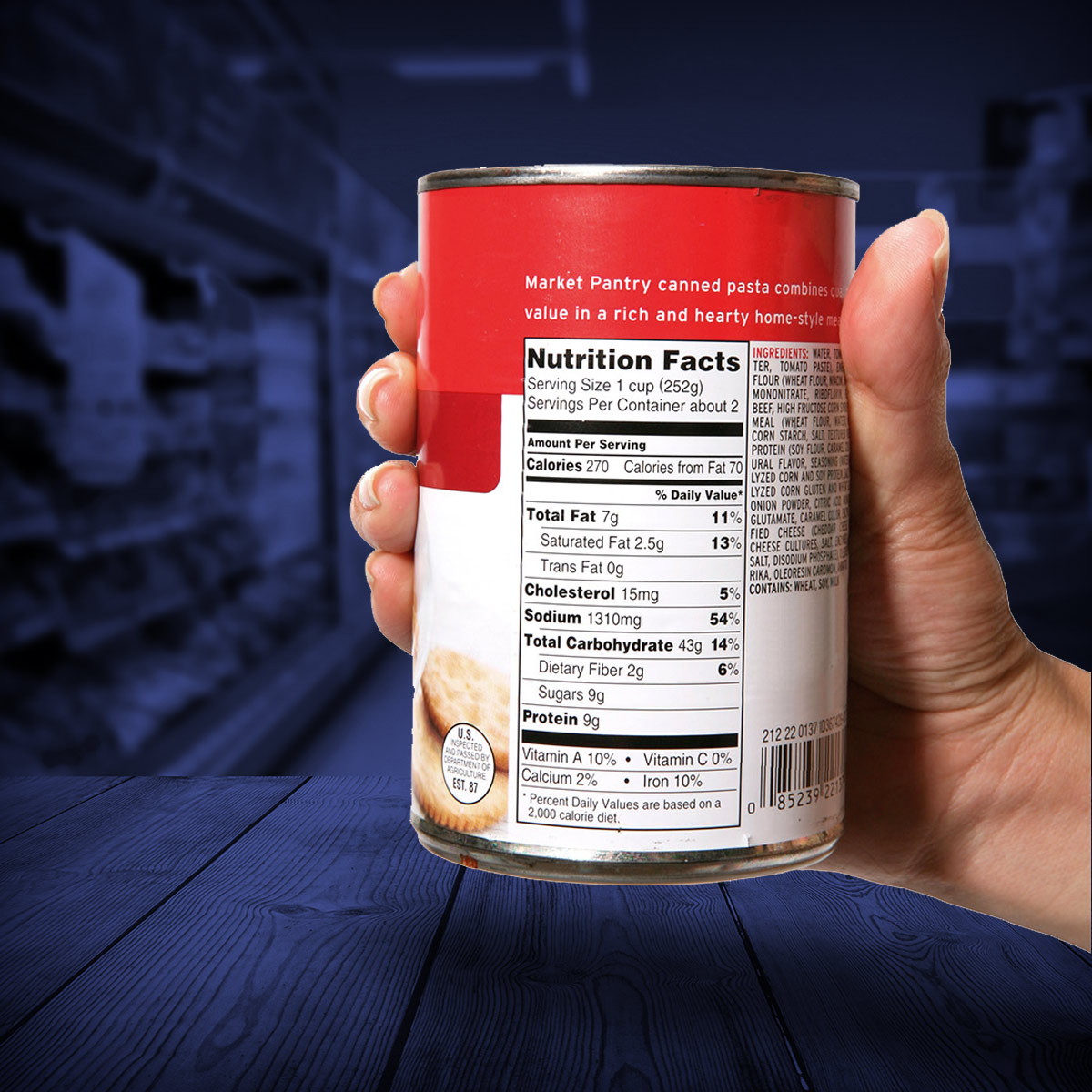 alimentos Etiquetas de informacion nutricional