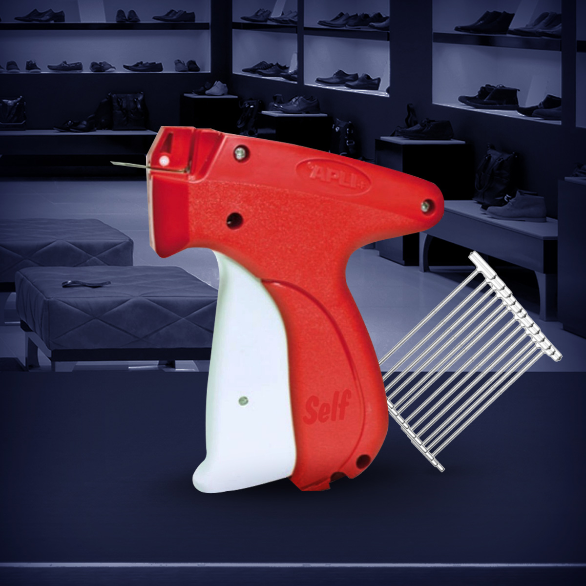 calzado pistola para Plastiflechas