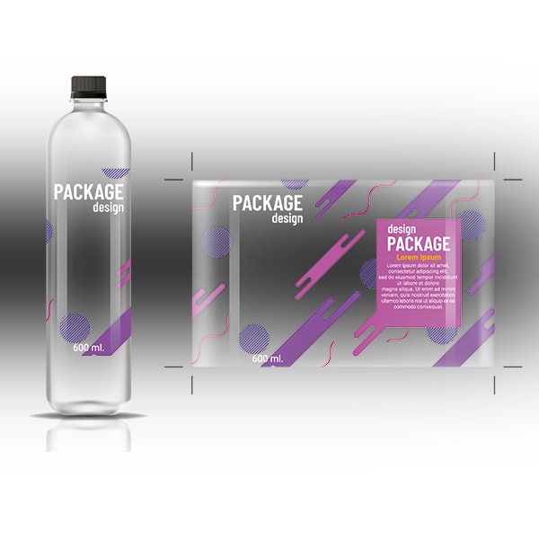 etiqueta bopp transparente