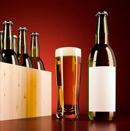 garin etiquetas medidas cerveza