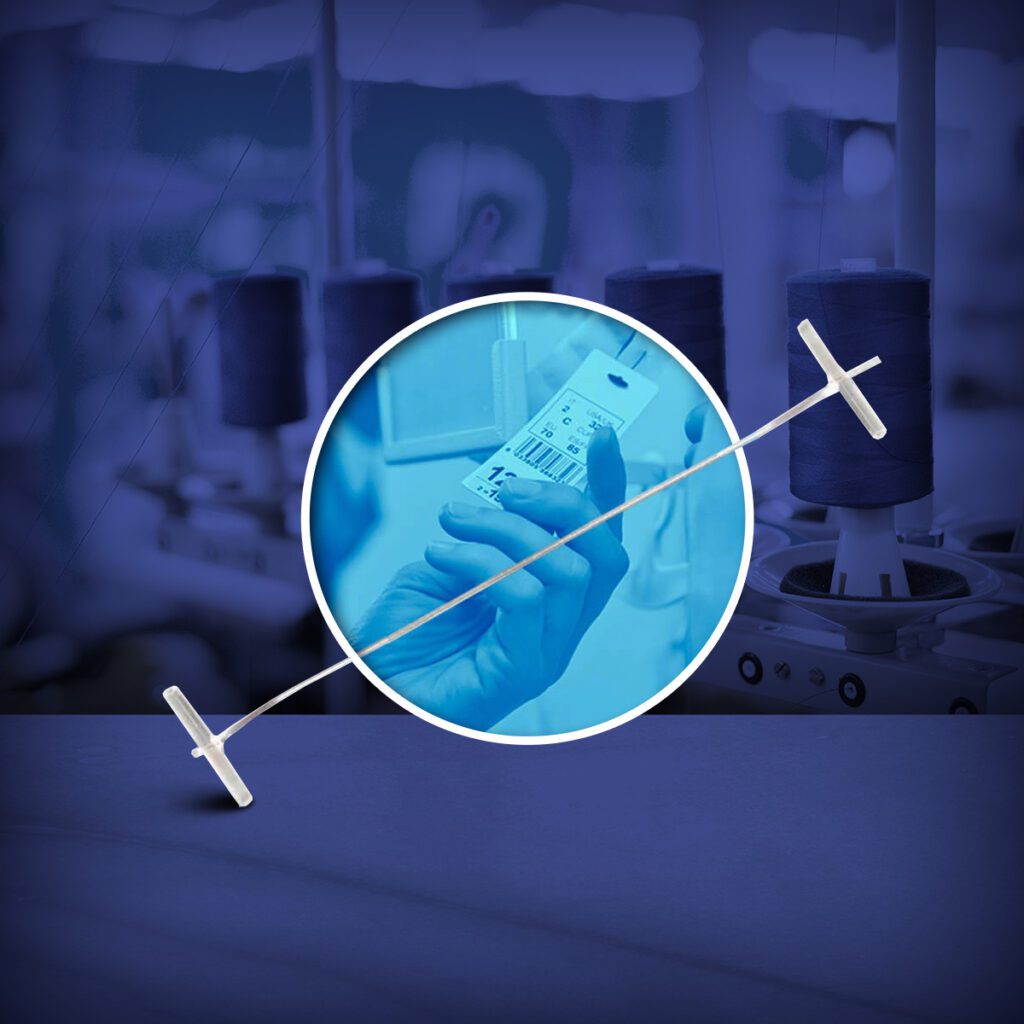 ropa plastifecha para etiqueta colgante