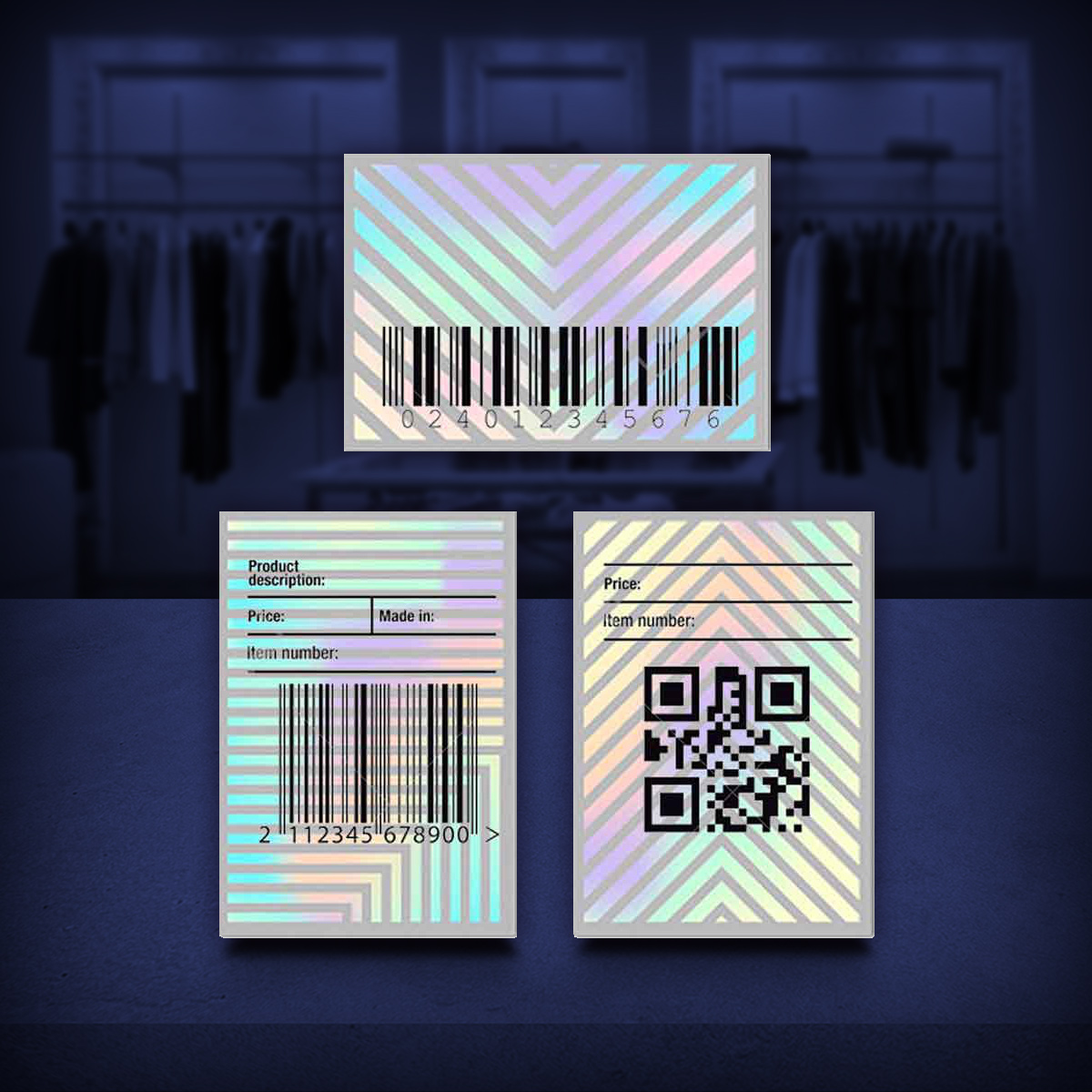 seguridad etiquetas de seguridad alto deposito de adhesivo alto deposito de adhesivo